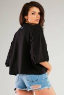 Bluzka Model M265 Black - Infinite You - uniwersalny