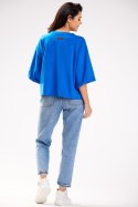 Bluzka Model M265 Blue - Infinite You - uniwersalny Bluzka Model M265 Blue - Infinite You - uniwersalny