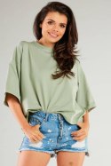 Bluzka Model M265 Mint - Infinite You - uniwersalny Bluzka Model M265 Mint - Infinite You - uniwersalny