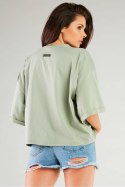 Bluzka Model M265 Mint - Infinite You - uniwersalny Bluzka Model M265 Mint - Infinite You - uniwersalny