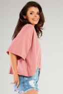 Bluzka Model M265 Pink - Infinite You - uniwersalny Bluzka Model M265 Pink - Infinite You - uniwersalny