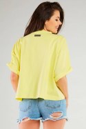 Bluzka Model M265 Yellow - Infinite You - uniwersalny Bluzka Model M265 Yellow - Infinite You - uniwersalny