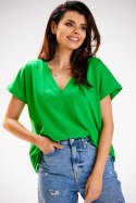 Bluzka Model M267 Green - Infinite You - uniwersalny Bluzka Model M267 Green - Infinite You - uniwersalny