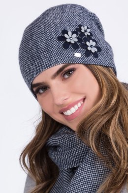Czapka Damska Model Lusi Navy - Kamea - uniwersalny