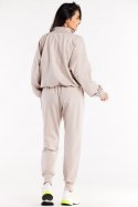Spodnie Dresowe Model M317 Beige - Infinite You - M Spodnie Dresowe Model M317 Beige - Infinite You - M