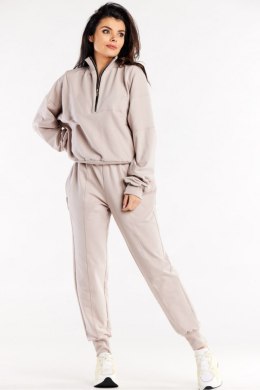 Spodnie Dresowe Model M317 Beige - Infinite You - s