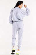 Spodnie Dresowe Model M317 Grey - Infinite You - s Spodnie Dresowe Model M317 Grey - Infinite You - s