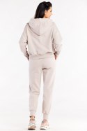 Spodnie Dresowe Model M319 Beige - Infinite You - M