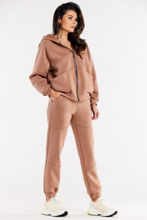Spodnie Dresowe Model M325 Beige - Infinite You - s Spodnie Dresowe Model M325 Beige - Infinite You - s