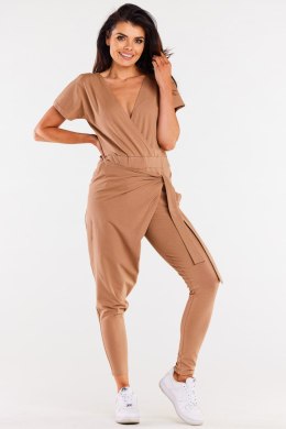 Spodnie Kombinezon Model M298 Beige - Infinite You - S/M