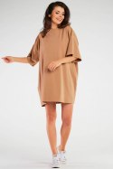 Sukienka Model M255 Beige - Infinite You - uniwersalny Sukienka Model M255 Beige - Infinite You - uniwersalny