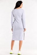 Sukienka Model M313 Grey - Infinite You - L Sukienka Model M313 Grey - Infinite You - L