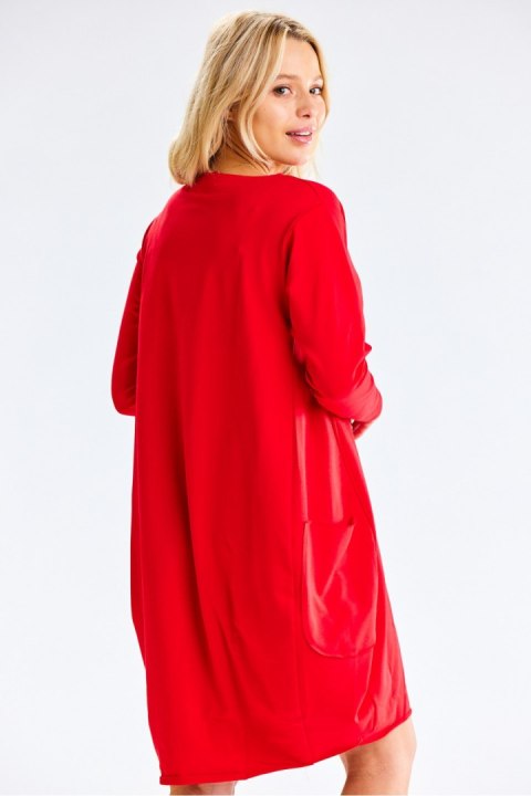 Sukienka Model M329 Red - Infinite You - L/XL Sukienka Model M329 Red - Infinite You - L/XL