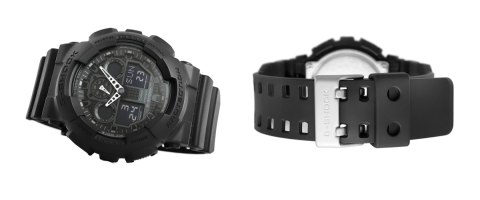 Zegarek Męski CASIO G-SHOCK GA-100-1A1ER + BOX Zegarek Męski CASIO G-SHOCK GA-100-1A1ER + BOX