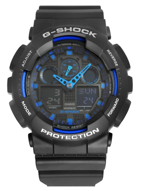 Zegarek Męski CASIO G-SHOCK GA-100-1A2ER + BOX Zegarek Męski CASIO G-SHOCK GA-100-1A2ER + BOX