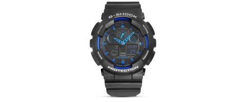 Zegarek Męski CASIO G-SHOCK GA-100-1A2ER + BOX Zegarek Męski CASIO G-SHOCK GA-100-1A2ER + BOX