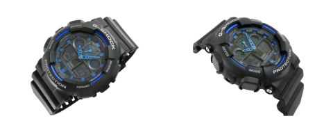 Zegarek Męski CASIO G-SHOCK GA-100-1A2ER + BOX Zegarek Męski CASIO G-SHOCK GA-100-1A2ER + BOX