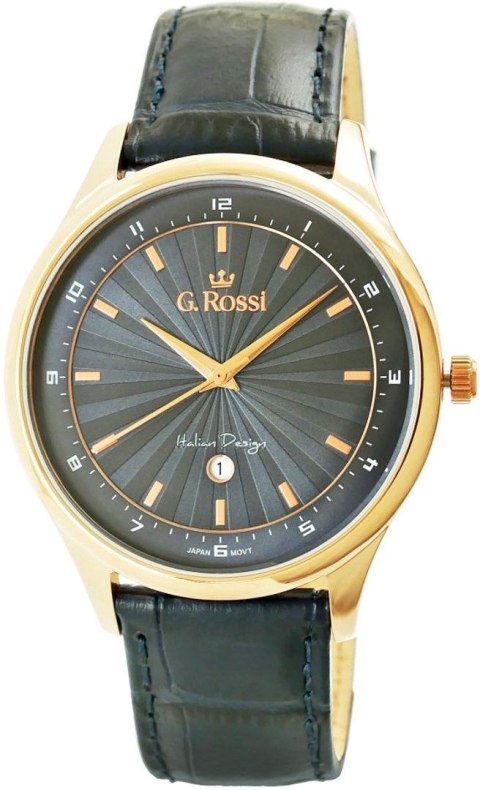 Zegarek Męski G.ROSSI 10212A-6F3 + BOX Zegarek Męski G.ROSSI 10212A-6F3 + BOX