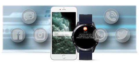 Zegarek SMARTWATCH G.ROSSI SW018-5 Zegarek SMARTWATCH G.ROSSI SW018-5