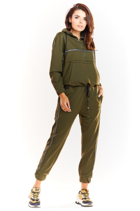 Bluza Damska Model M228 Khaki - Infinite You - M Bluza Damska Model M228 Khaki - Infinite You - M