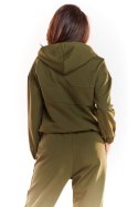 Bluza Damska Model M228 Khaki - Infinite You - M Bluza Damska Model M228 Khaki - Infinite You - M