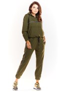 Bluza Damska Model M228 Khaki - Infinite You - s Bluza Damska Model M228 Khaki - Infinite You - s