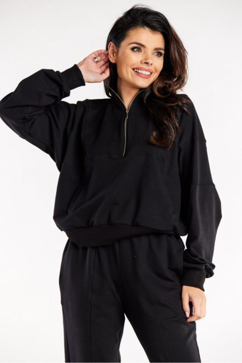 Bluza Damska Model M316 Black - Infinite You - L/XL Bluza Damska Model M316 Black - Infinite You - L/XL