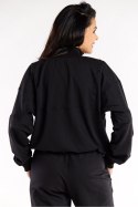 Bluza Damska Model M316 Black - Infinite You - S/M Bluza Damska Model M316 Black - Infinite You - S/M