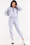 Bluza Damska Model M316 Grey - Infinite You - L/XL Bluza Damska Model M316 Grey - Infinite You - L/XL