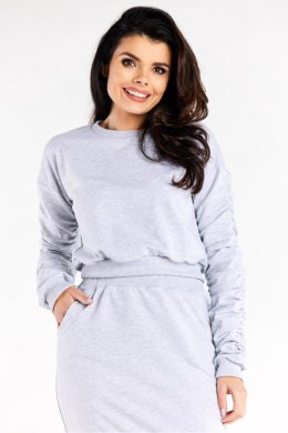 Bluza Damska Model M320 Grey - Infinite You - S