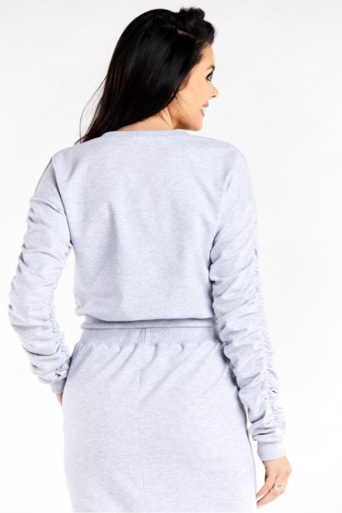 Bluza Damska Model M320 Grey - Infinite You - S Bluza Damska Model M320 Grey - Infinite You - S