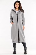 Bluza Damska Model M326 Grey - Infinite You - S/M Bluza Damska Model M326 Grey - Infinite You - S/M