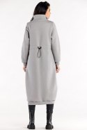 Bluza Damska Model M326 Grey - Infinite You - S/M Bluza Damska Model M326 Grey - Infinite You - S/M