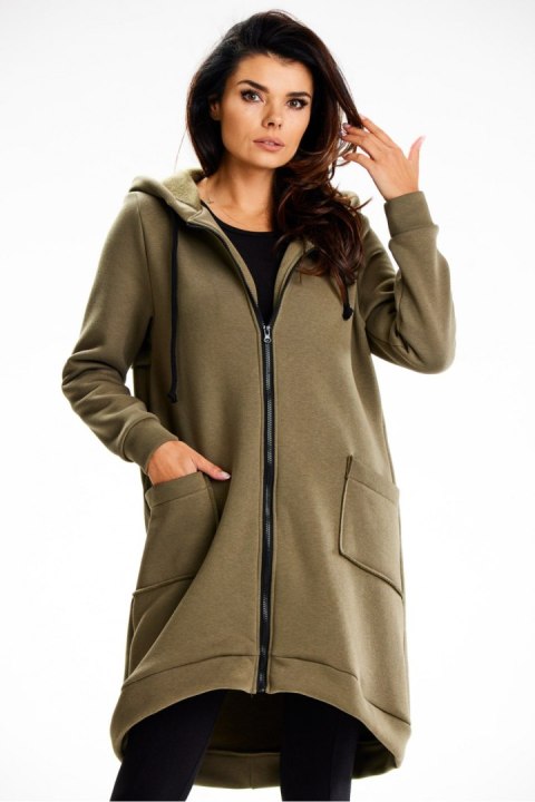 Bluza Damska Model M334 Khaki - Infinite You - S/M