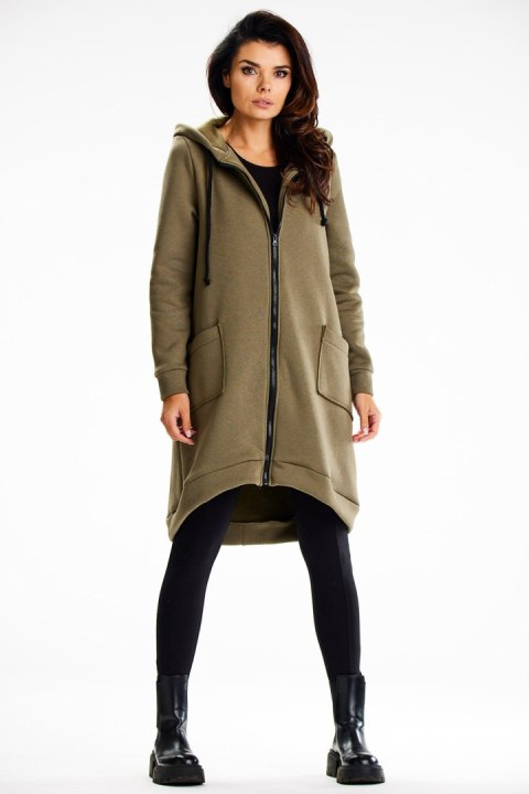 Bluza Damska Model M334 Khaki - Infinite You - S/M Bluza Damska Model M334 Khaki - Infinite You - S/M