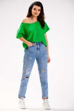 Bluzka Model M254 Green - Infinite You - uniwersalny