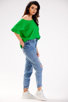 Bluzka Model M254 Green - Infinite You - uniwersalny