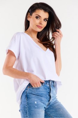 Bluzka Model M267 White - Infinite You - uniwersalny