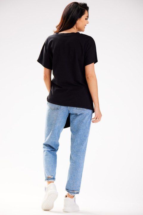 Bluzka Model M268 Black - Infinite You - L/XL Bluzka Model M268 Black - Infinite You - L/XL