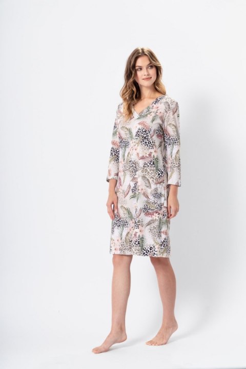 Koszulka nocna Koszula Nocna Model Cyntia 1346 Multicolor - M-Max - XXL Koszulka nocna Koszula Nocna Model Cyntia 1346 Multicolor - M-Max - XXL