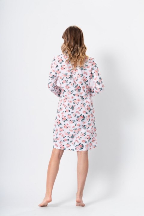 Koszulka nocna Koszula Nocna Model Dagmara 1350 White - M-Max - XL Koszulka nocna Koszula Nocna Model Dagmara 1350 White - M-Max - XL