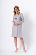 Koszulka nocna Koszula Nocna Model Gloriana 1365 Light Grey - M-Max - S Koszulka nocna Koszula Nocna Model Gloriana 1365 Light Grey - M-Max - S