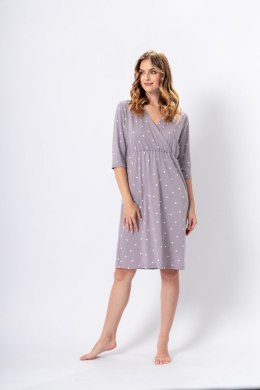 Koszulka nocna Koszula Nocna Model Molii 1386 Cappuccino - M-Max - L