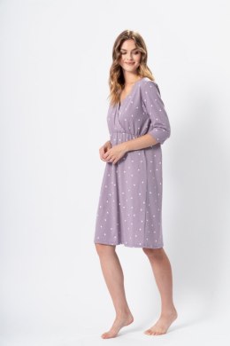 Koszulka nocna Koszula Nocna Model Molii 1386 Cappuccino - M-Max - XL