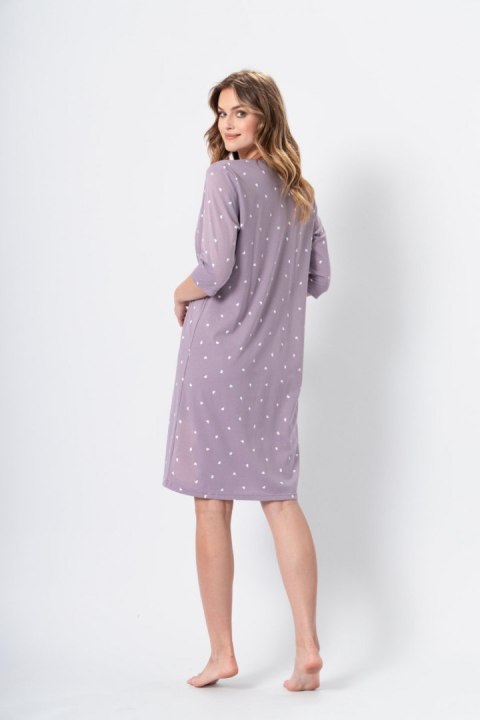Koszulka nocna Koszula Nocna Model Molii 1386 Cappuccino - M-Max - XL Koszulka nocna Koszula Nocna Model Molii 1386 Cappuccino - M-Max - XL
