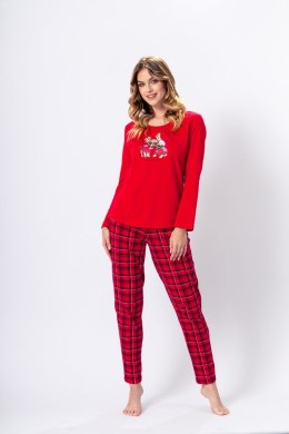 Piżama Damska Model Alina 1388 Red - M-Max - XL