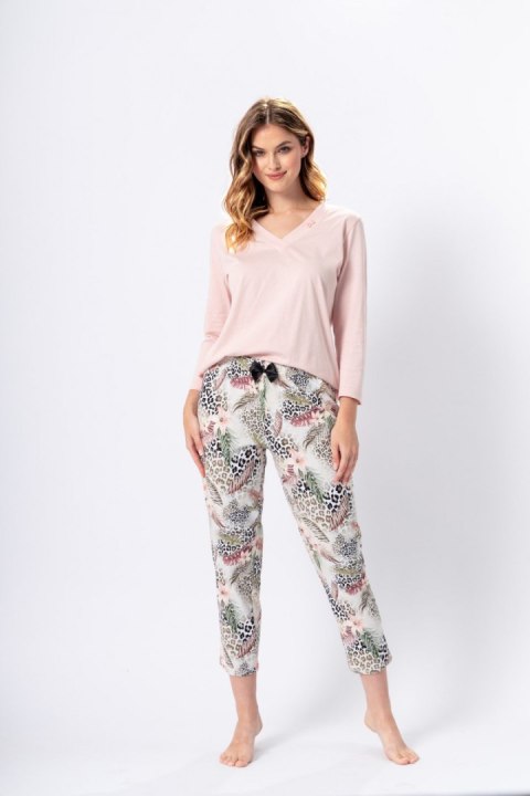 Piżama Damska Model Cecylia 1345 Light Pink - M-Max - XL