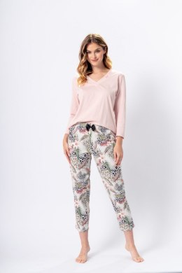 Piżama Damska Model Cecylia 1345 Light Pink - M-Max - XXL