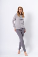Piżama Damska Model Grenada 1363 Light Grey - M-Max - XL
