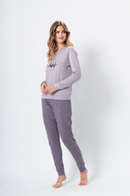 Piżama Damska Model Grenada 1363 Light Grey - M-Max - XL